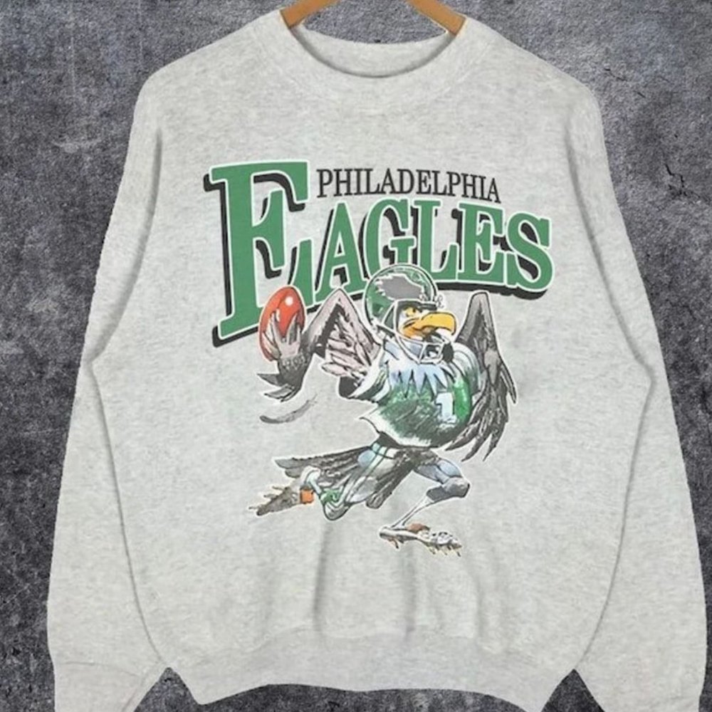 Vintage Style Philadelphia Eagles Football Sweatshirt Philadelphia Eagles Shirt